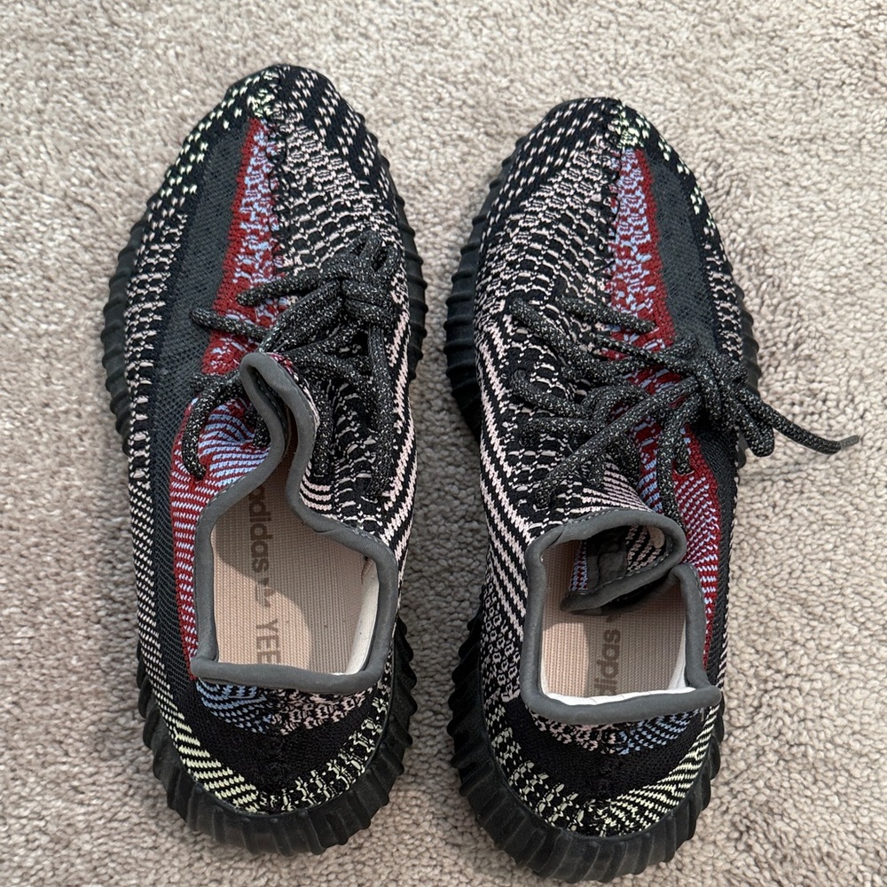 Adidas Yeezy Boost 350 V2 Black Red Sneakers